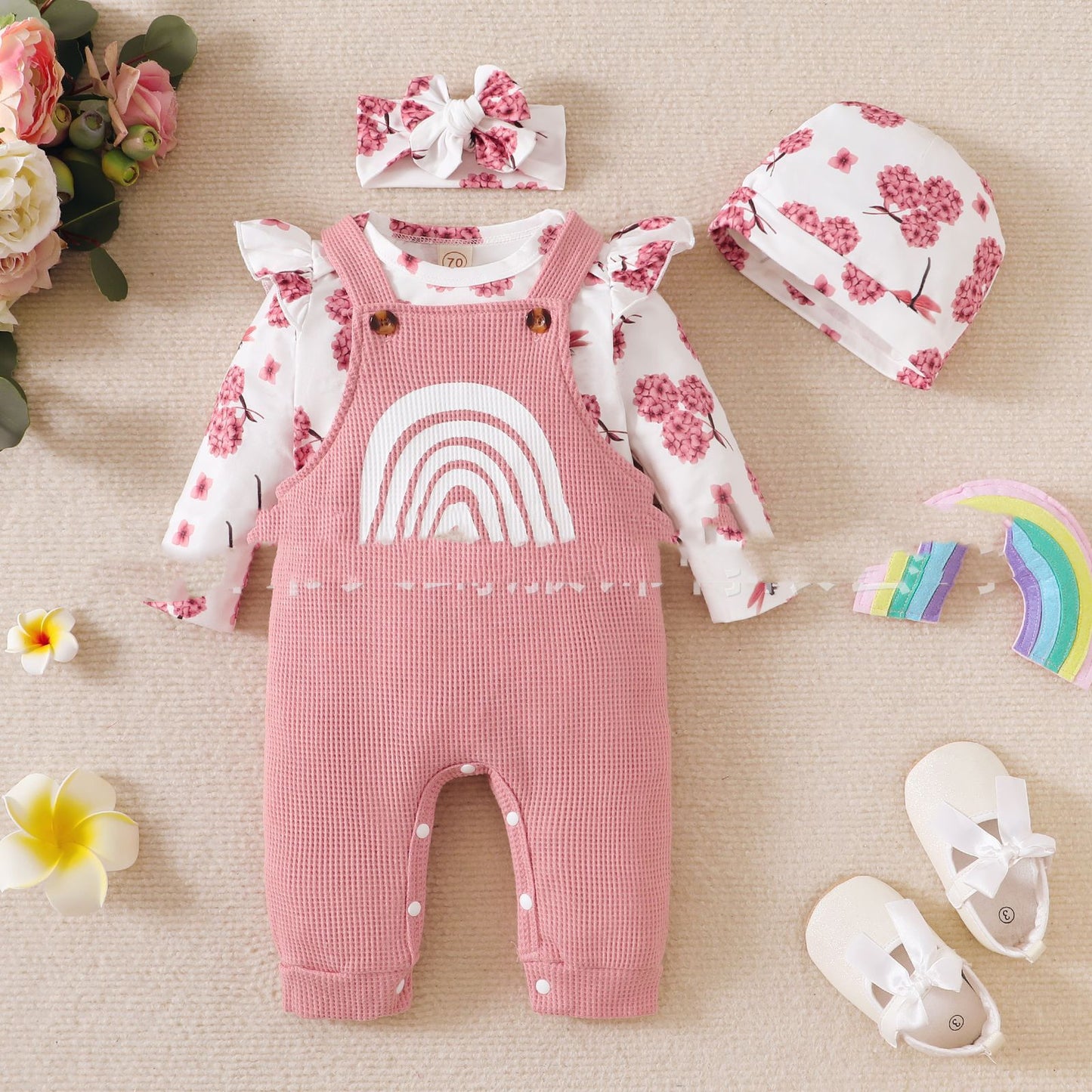 Kid's Rainbow Overall