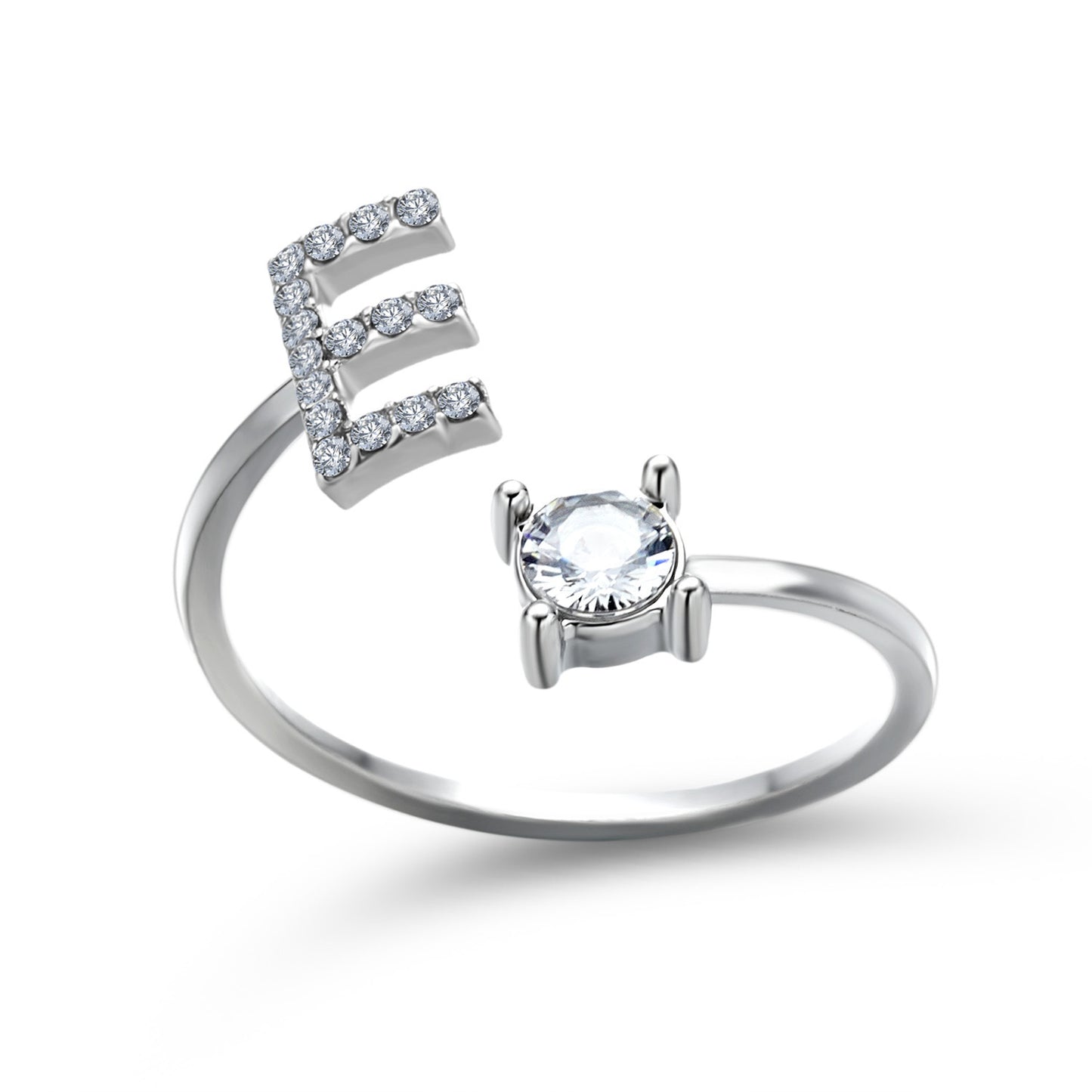 Unique / Elegant Adjustable Initial 26 rings