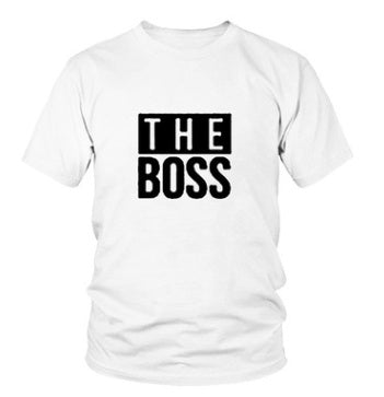 Couple Tees 'The Boss'