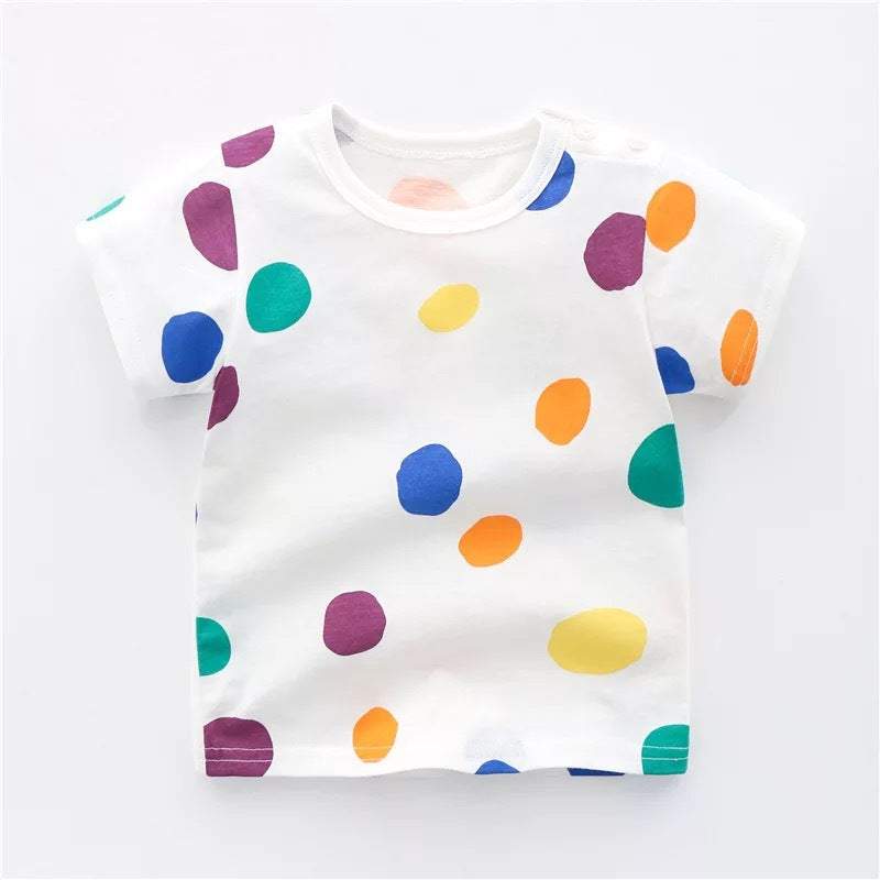 White/Blue/Yellow Dots