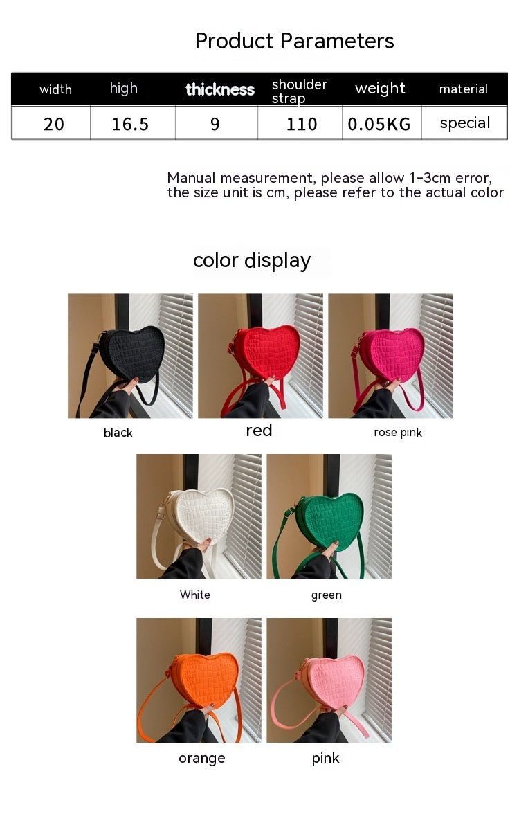 Stylish and Energizing Diagonal Shoulder Bag, Embracing Simplicity