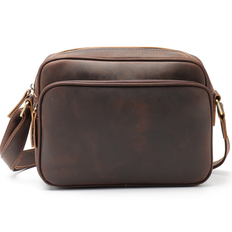 Mens Shoulder Messenger Bag Retro