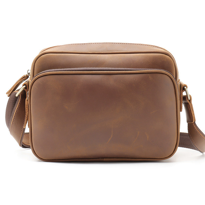 Mens Shoulder Messenger Bag Retro