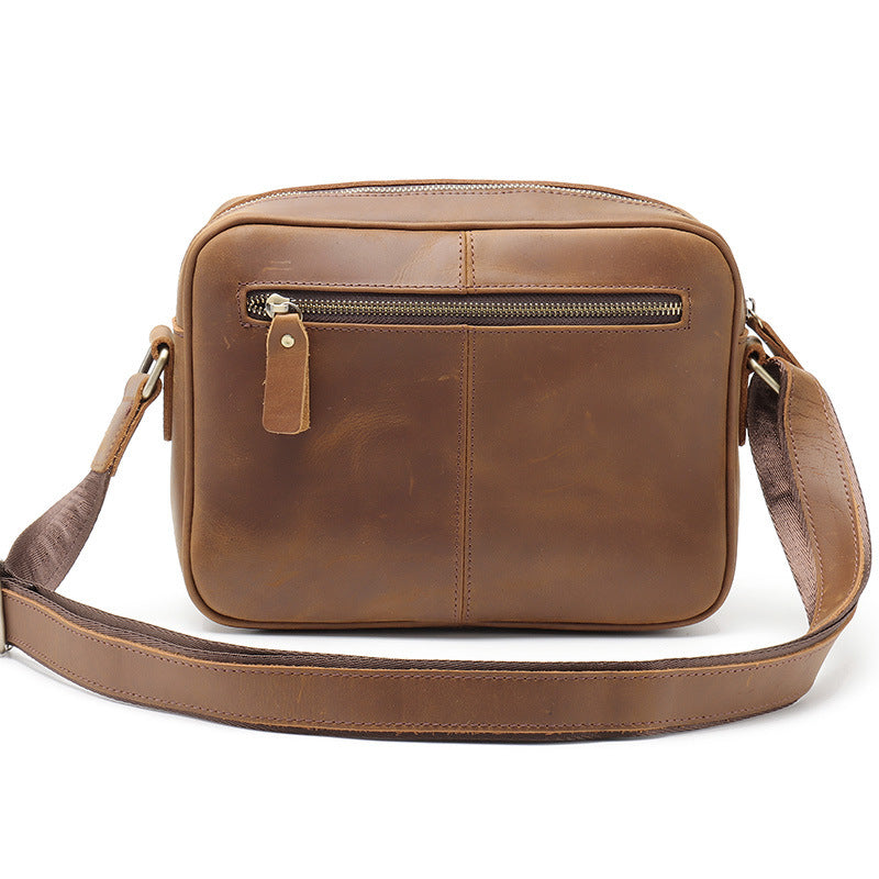Mens Shoulder Messenger Bag Retro