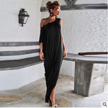 Off-Shoulder Dress / Maxi Loose Dress