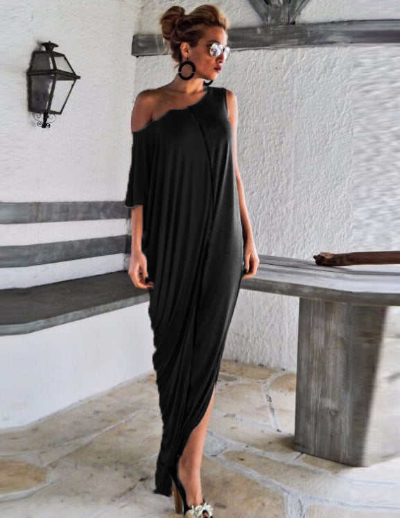 Off-Shoulder Dress / Maxi Loose Dress