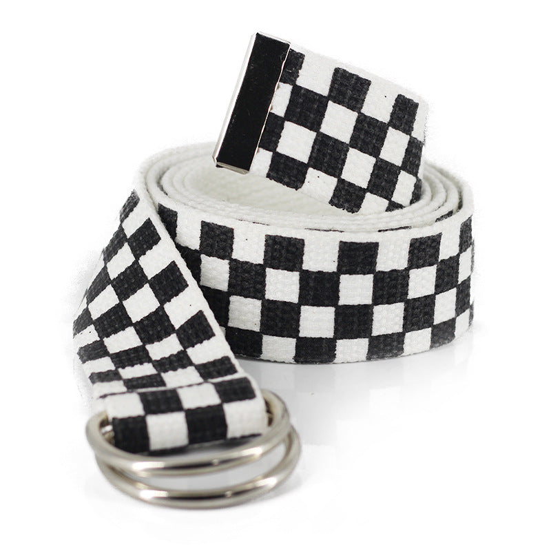 Rainbow / Checkered belt