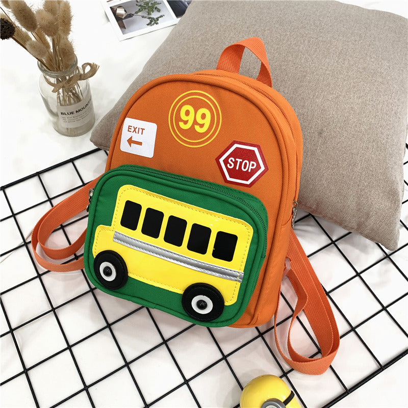 Heopono's Resilient Children's School Book Bag: Small, Cartoon-Adorned, and Cute Backpack for Boys and Girls