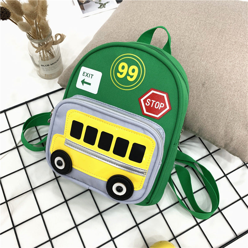 Heopono's Resilient Children's School Book Bag: Small, Cartoon-Adorned, and Cute Backpack for Boys and Girls