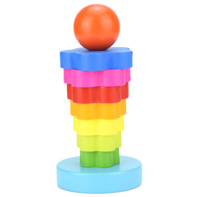 Rainbow Tower Toy Jenga