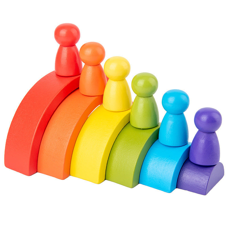 Rainbow Arched building blocks