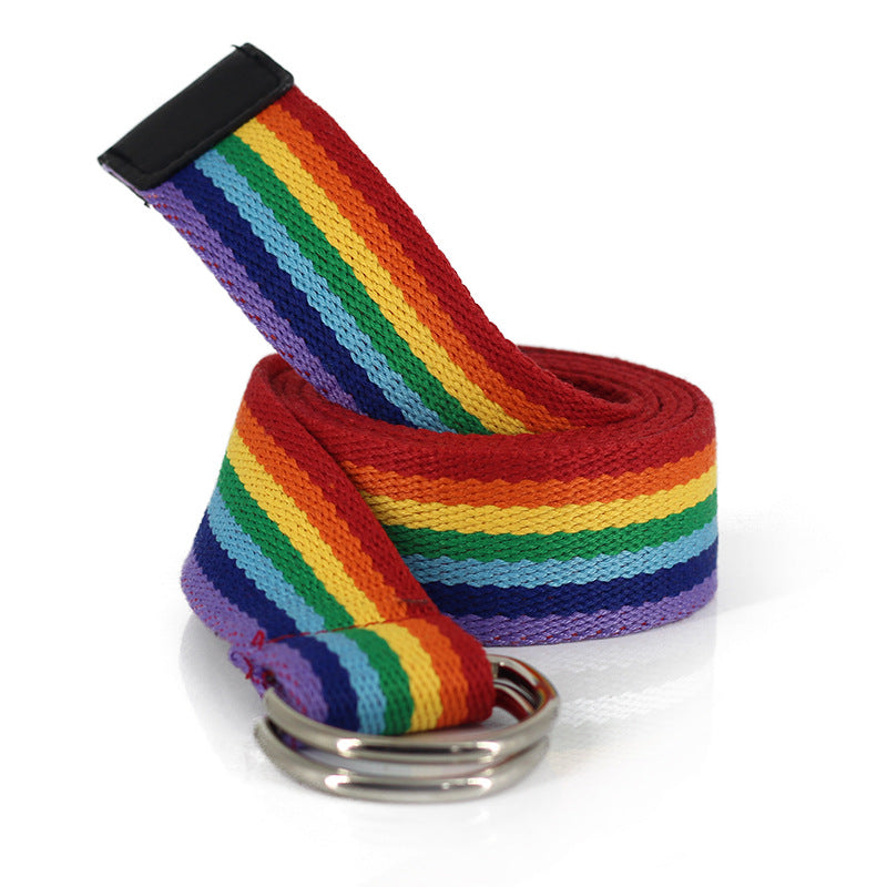 Rainbow / Checkered belt