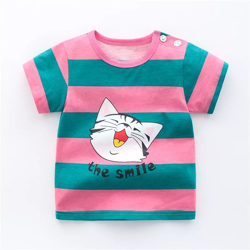 Pink/Green Cat