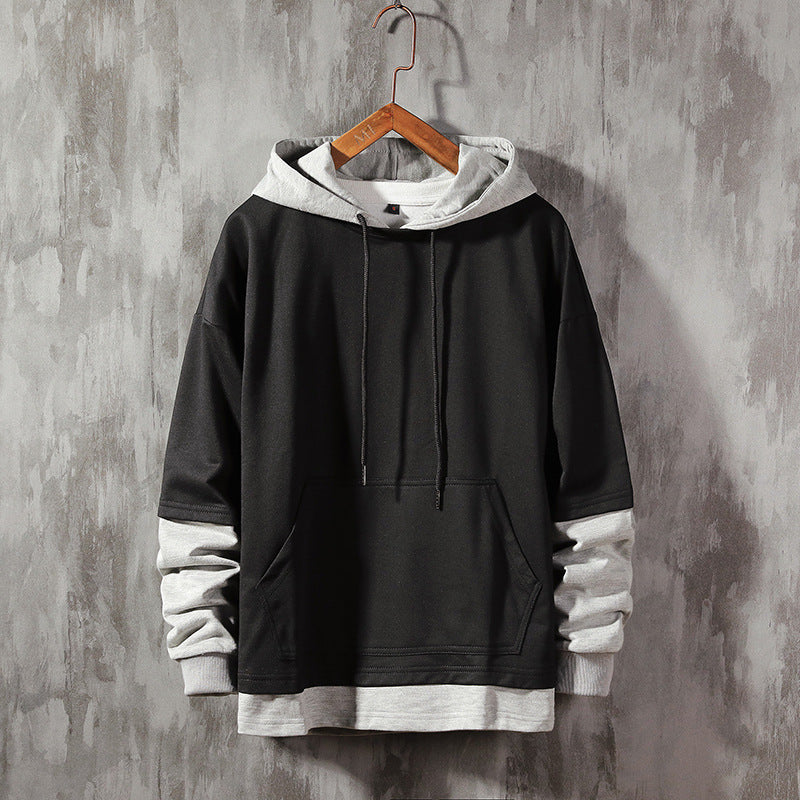 Two Hoodies with Loose Fitting Hood