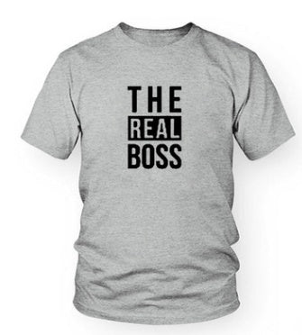 Couple Tees 'The Boss'