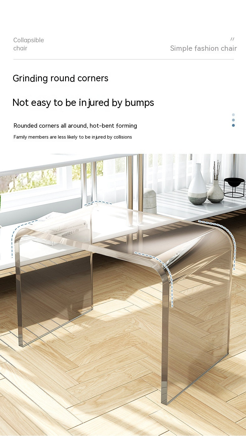 Clear Luxurious Acrylic Design Coffee Table/ Bedside Table
