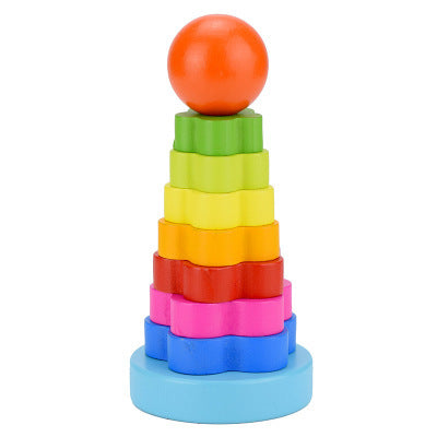 Rainbow Tower Toy Jenga