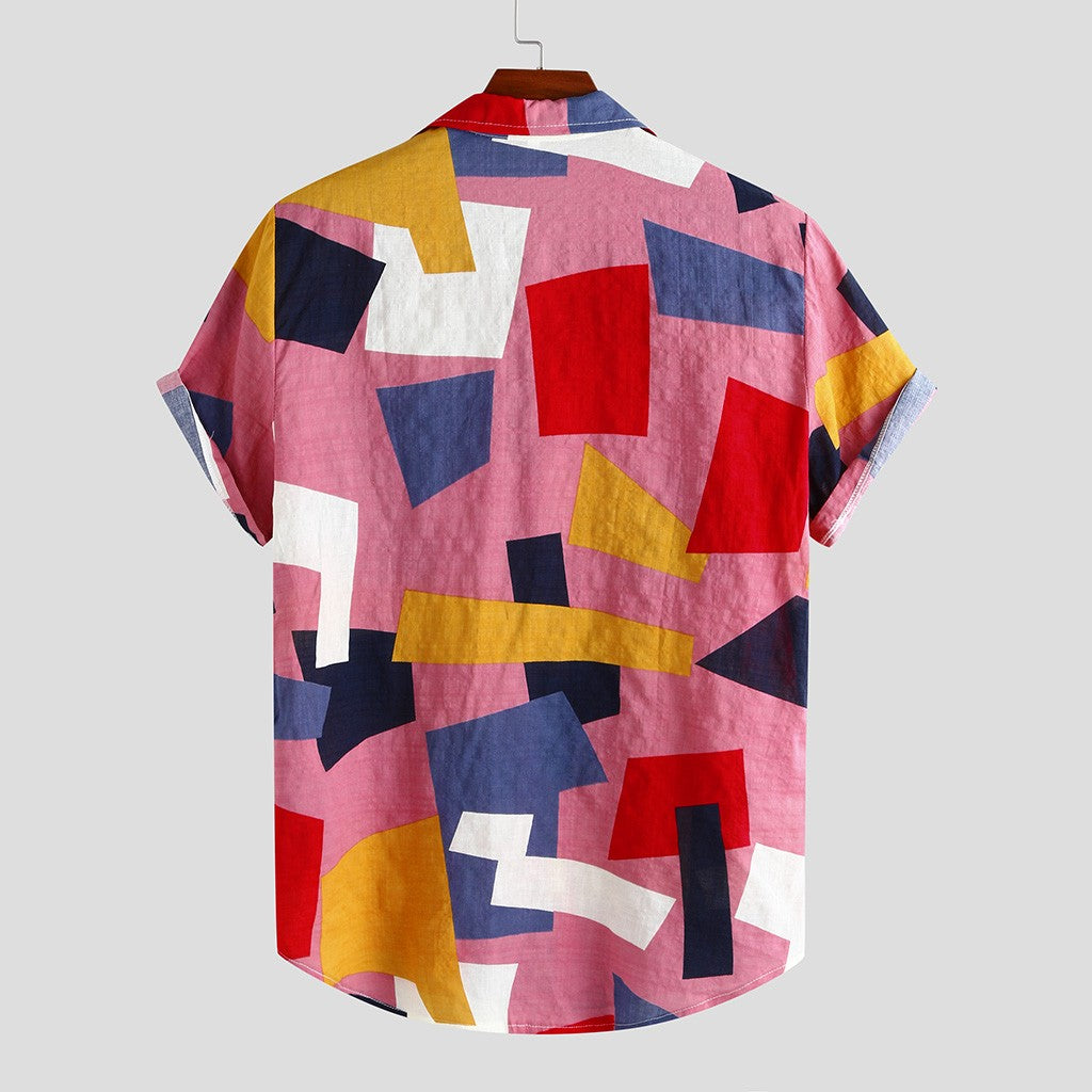 Abstract Casual Tops