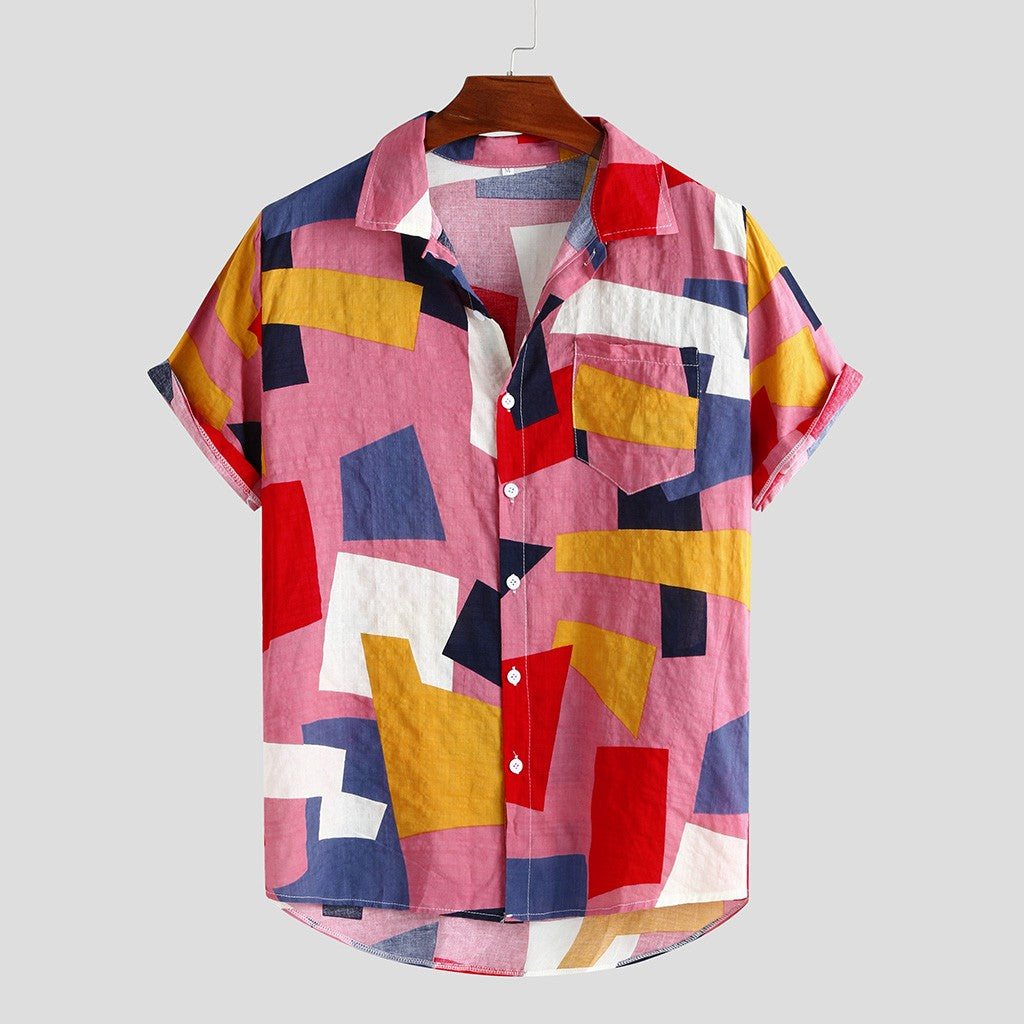 Abstract Casual Tops