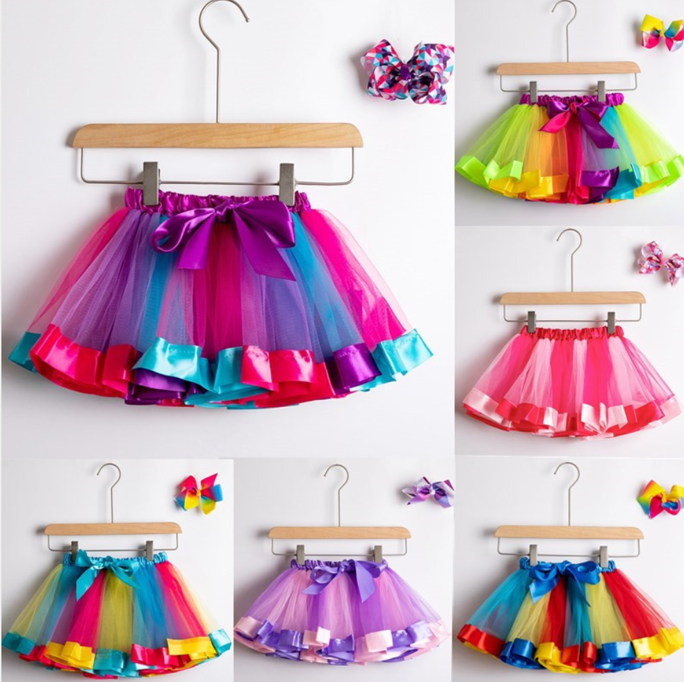 Children's Rainbow Skirt