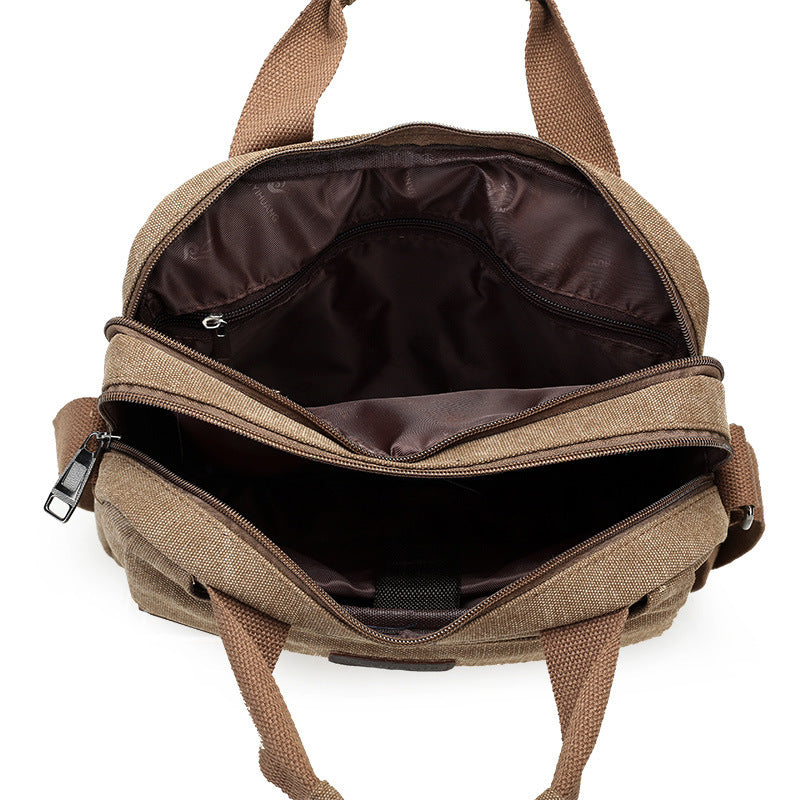 Canvas Bag Satchel Retro Casual Bag