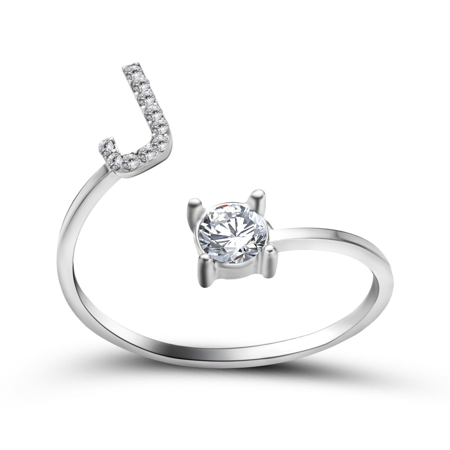 Unique / Elegant Adjustable Initial 26 rings