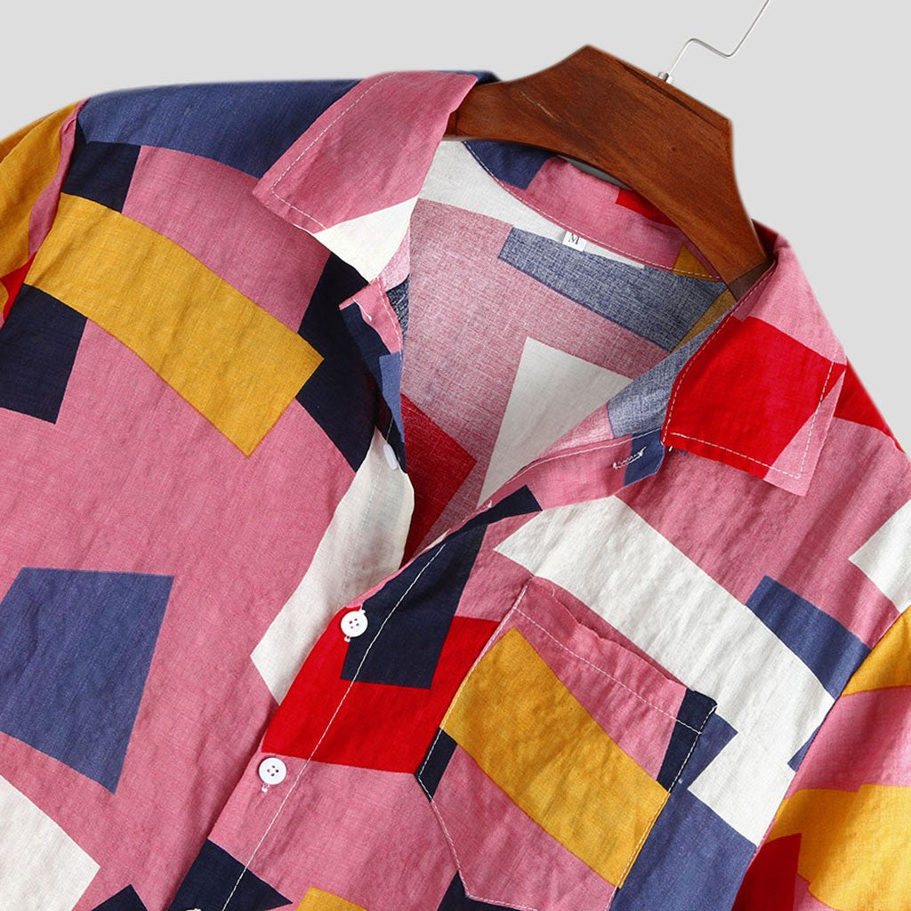 Abstract Casual Tops