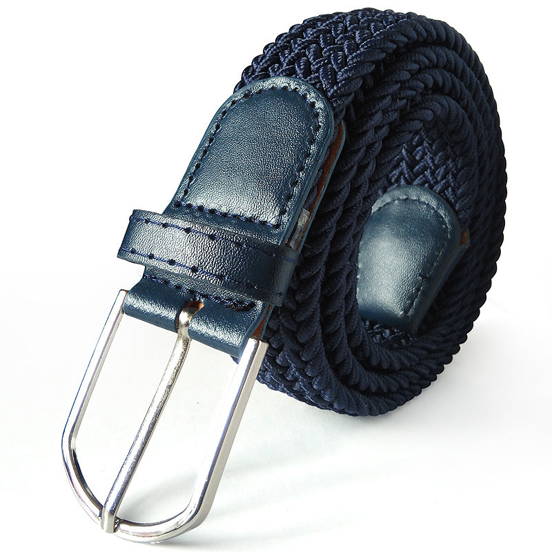 Men's Belt Unisex Braided Elastic Belt