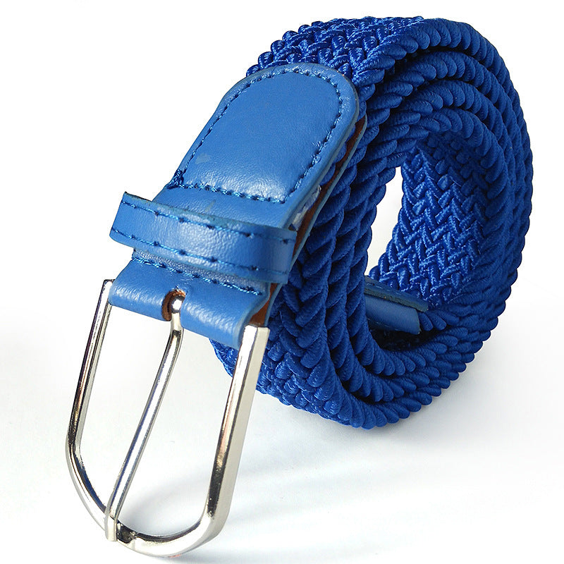 Men's Belt Unisex Braided Elastic Belt