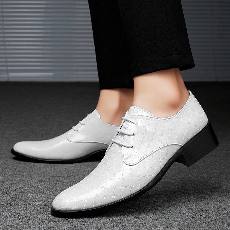 Men's Pointed Formal High Heels