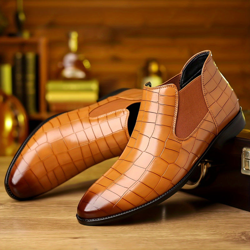 Men's Plus Size Pointed Style Boots