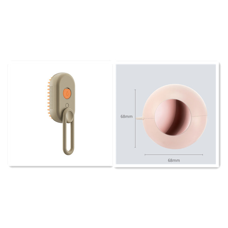 Pet Steamy Hygiene Brush and Grooming tool