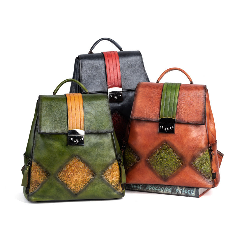 Womens VintageStyle Back pack