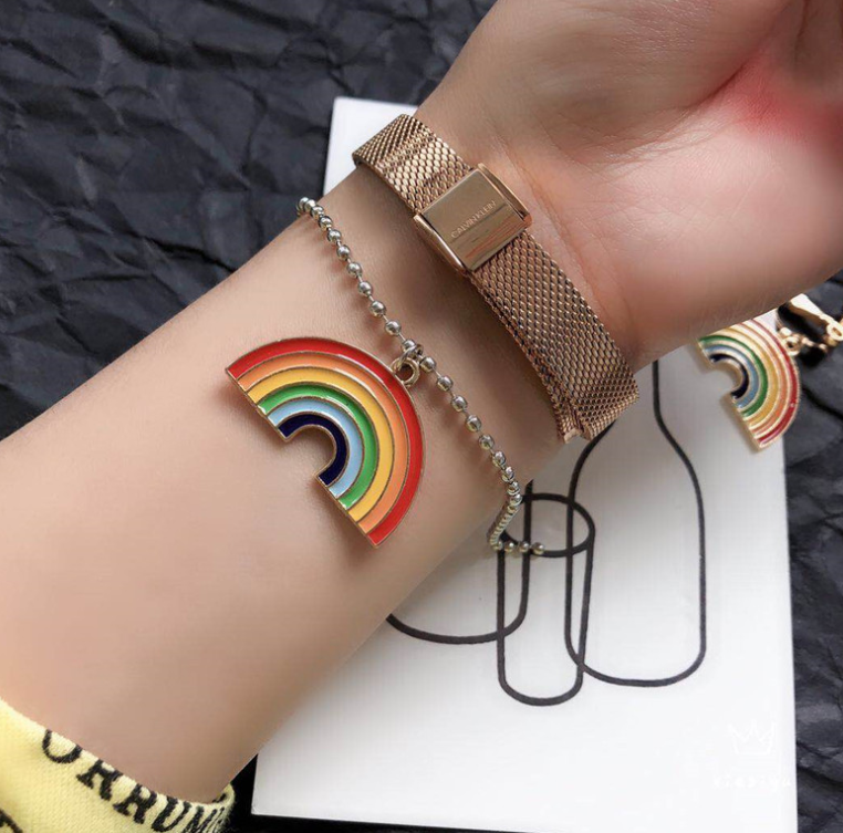 Rainbow necklace