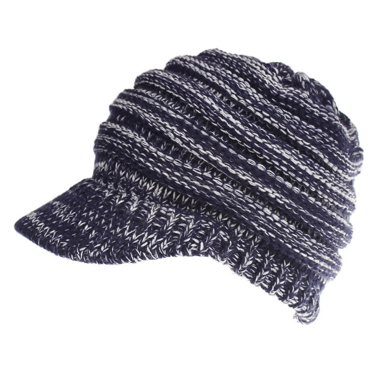 Soft Knitted Ponytail Beanies for Women, Perfect for Autumn and Winter, Providing Warmth and Style