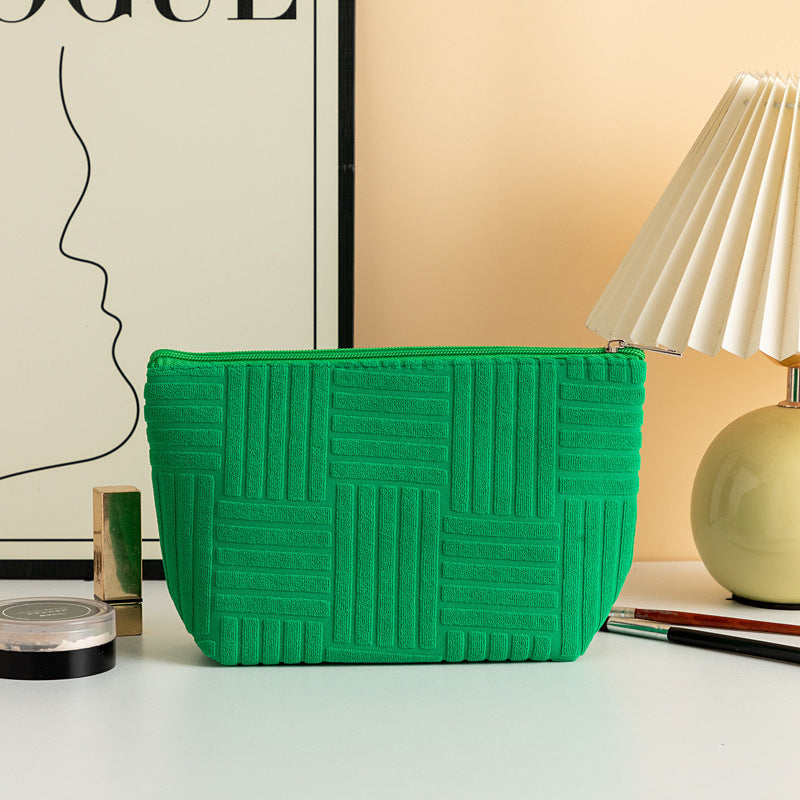 Women's Woven Cosmetic Portable bag
