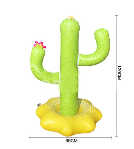 Rainbow-Shaped Inflatable Water Sprinkler