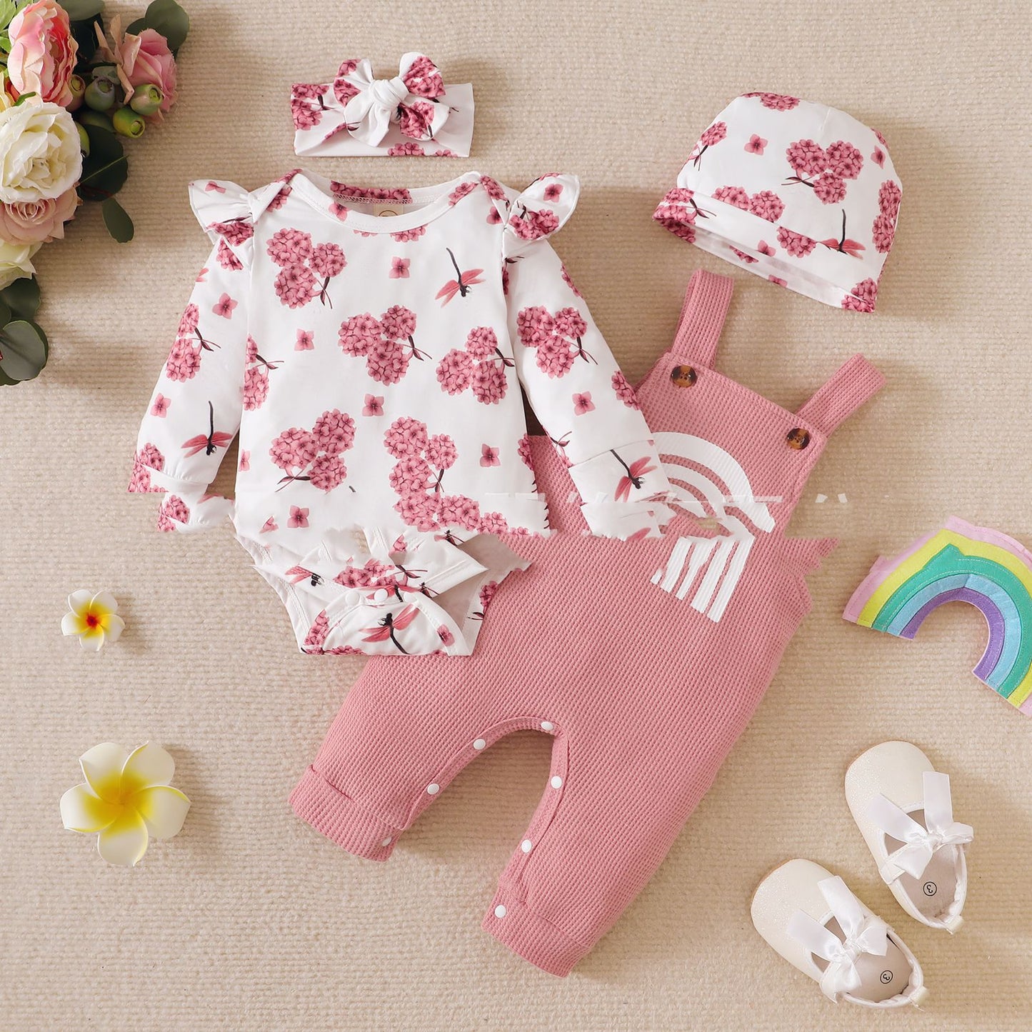 Kid's Rainbow Overall