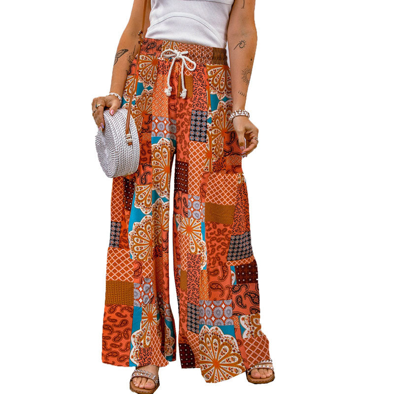 Floral Casual Pants /Trousers