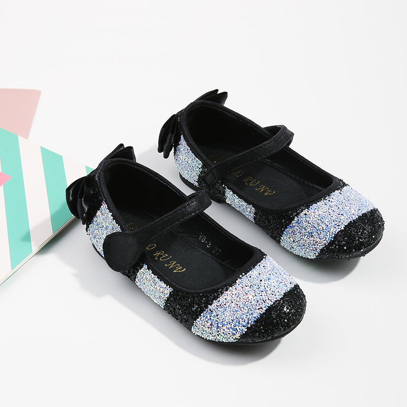 Rainbow Beaded girls shoes