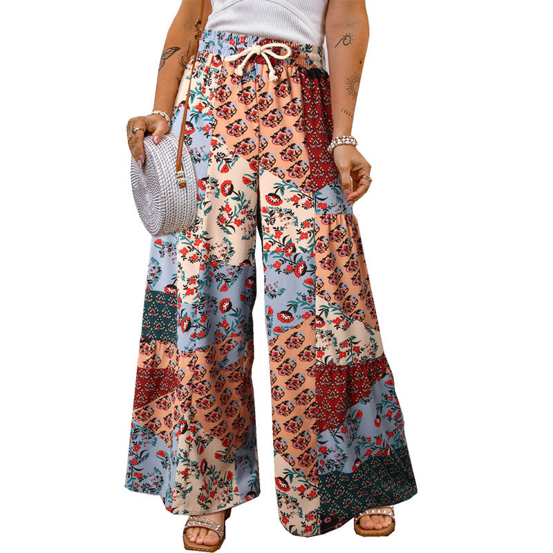 Floral Casual Pants /Trousers