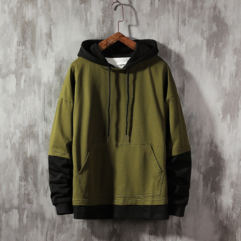 Two Hoodies with Loose Fitting Hood