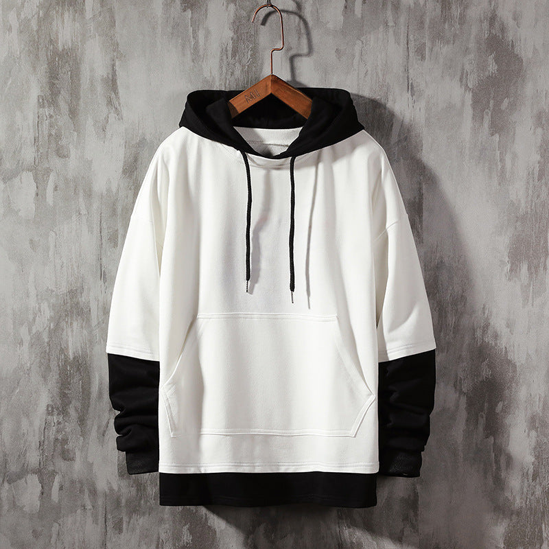 Two Hoodies with Loose Fitting Hood