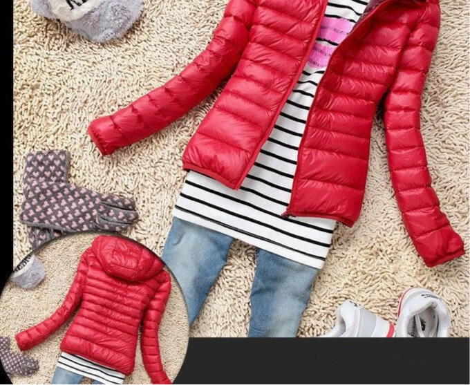 Casual Hooded Womens Jacket