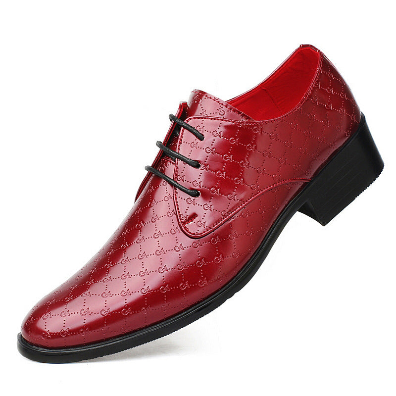 Men's Pointed Formal High Heels