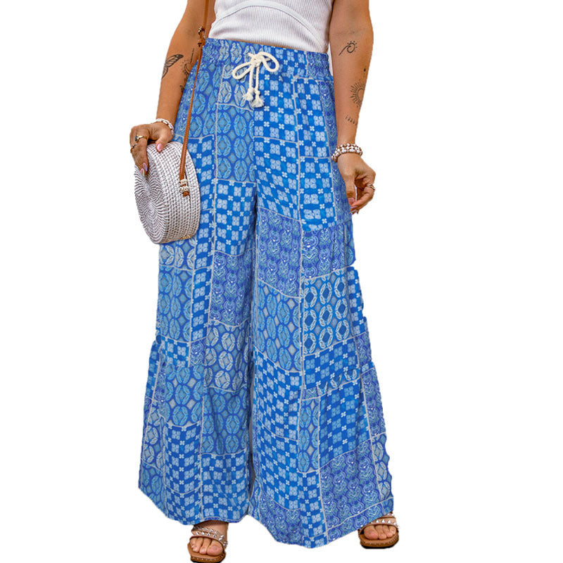Floral Casual Pants /Trousers