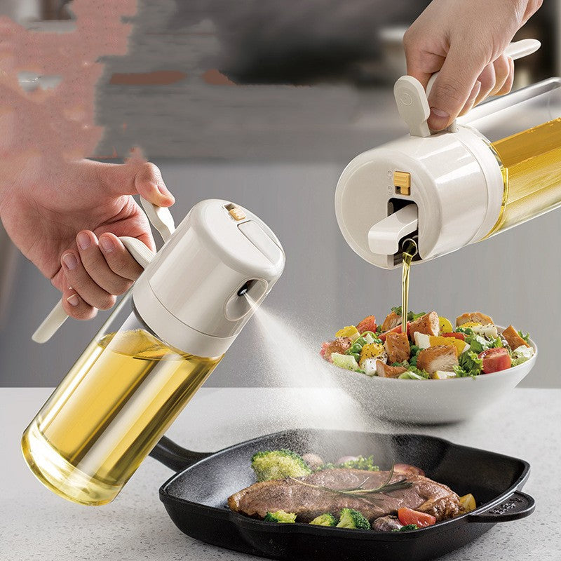 2 In 1 Oil Sprayer Bottle / Dispenser Bottle