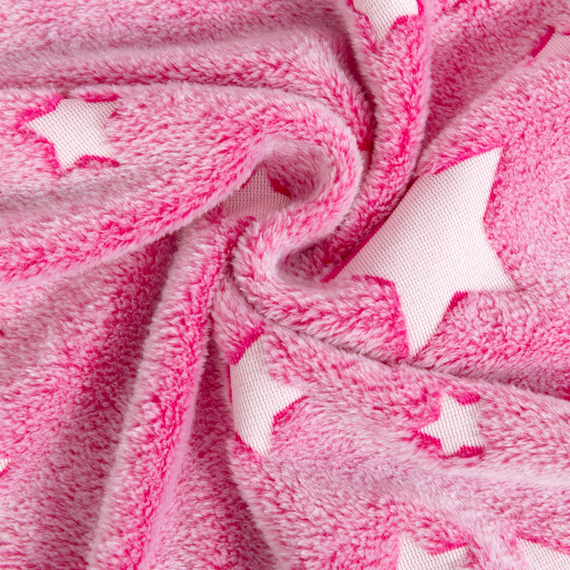 Soft Luminous Super Soft Fleece Blanket -Faux Fur
