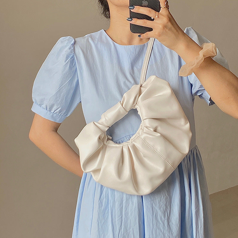 Pleated Cloud Small Bag