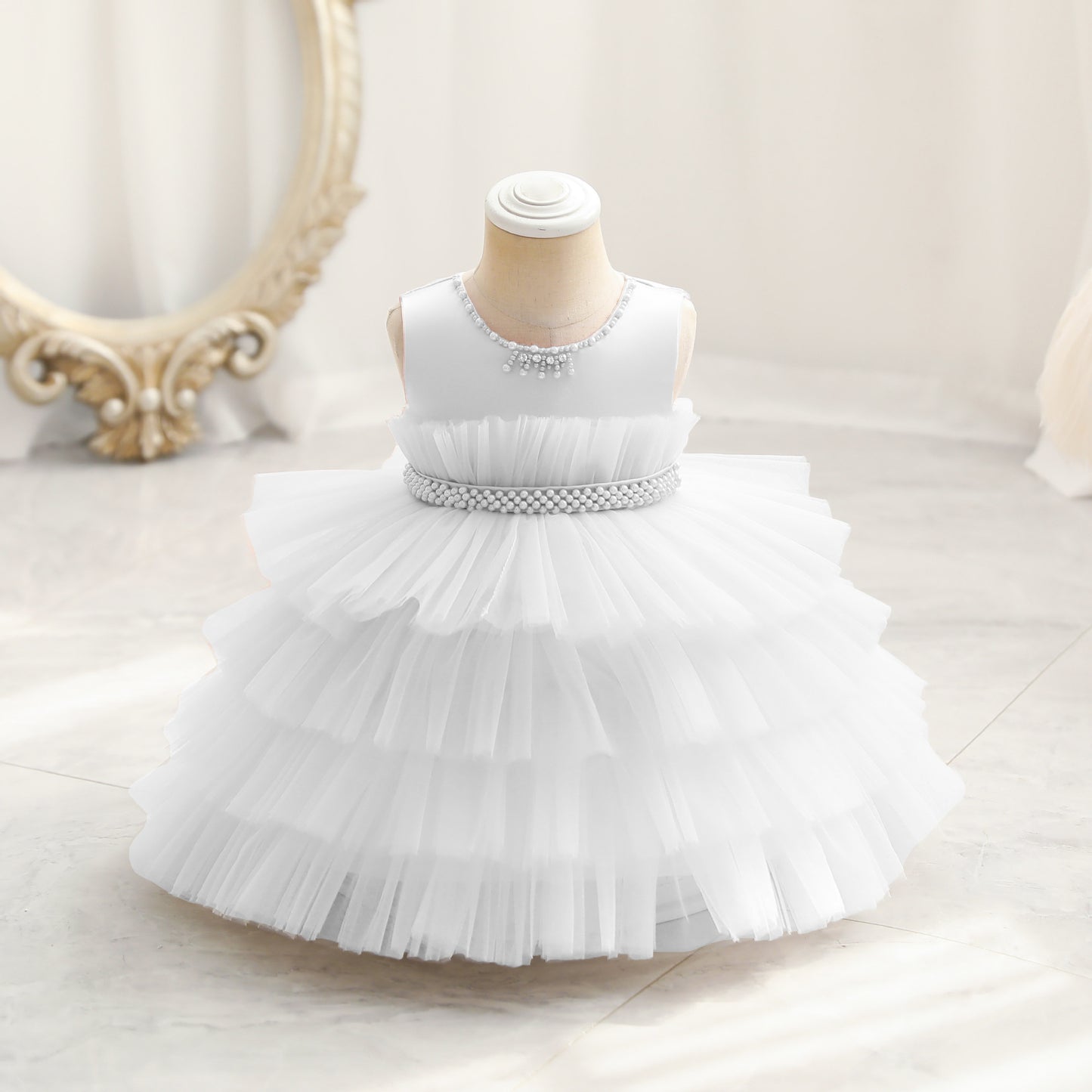 Gradient Cake Children's Princess Dress